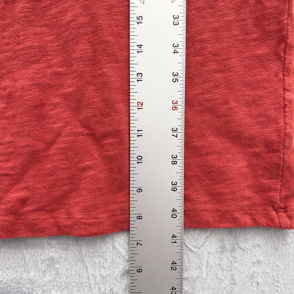 NEW CASLON Cotton Scoop Neck Short Sleeve Raglan T-shirt Dress Size Medium 0026 - Picture 12 of 12